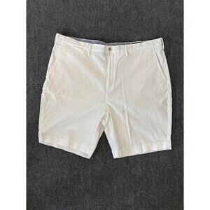 Polo Ralph Lauren "The Polo Chino" Men's White Chino Shorts Size 42- EUC